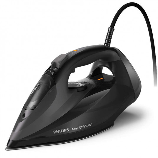 Philips DST7511/80 lygintuvas Sauso ir garų tipo lygintuvas „SteamGlide Elite“ atraminė plokštė 3200 W Juoda