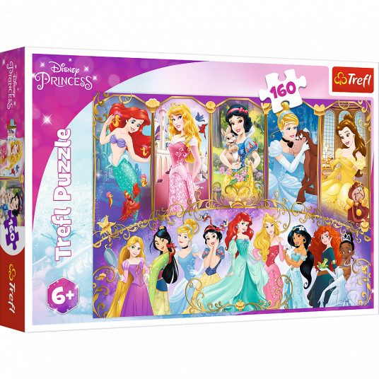 TREFL DISNEY PRINCESS dėlionė „Princesės“, 160 det.