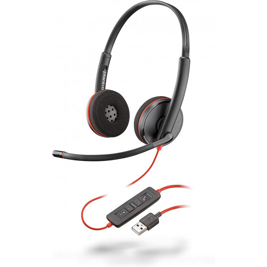 Plantronics Blackwire 3220 duo, ausinės (juodos)