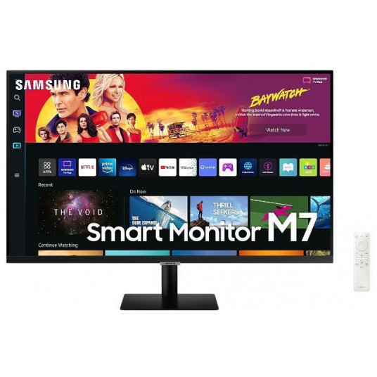 109,2 cm / 43 colių (3840 x 2160) Samsung S43BM700UP 16:9 4ms 2xHDMI USB-C VESA garsiakalbis 4K juodas