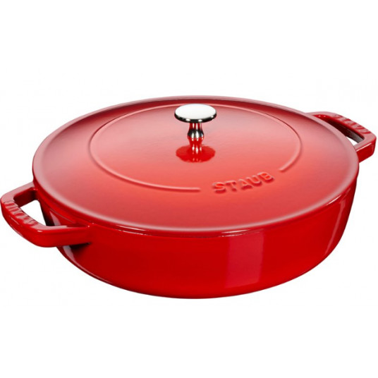 STAUB 28 cm gili keptuvė su dangčiu 40511-474-0