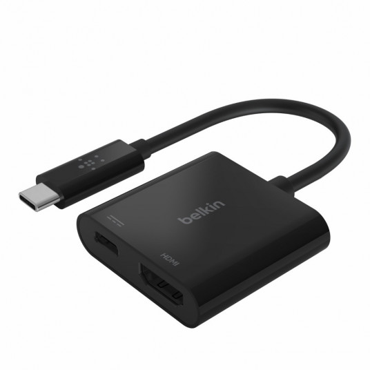 Belkin AVC002BTBK sąsajos šakotuvas USB 3.2 Gen 1 (3.1 Gen 1) Type-C Juoda