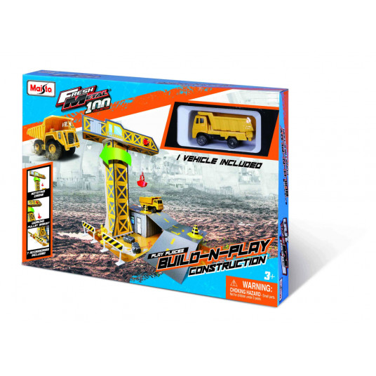 MAISTO DIE CAST žaidimų komplektas Fresh Metal Construction, 12527