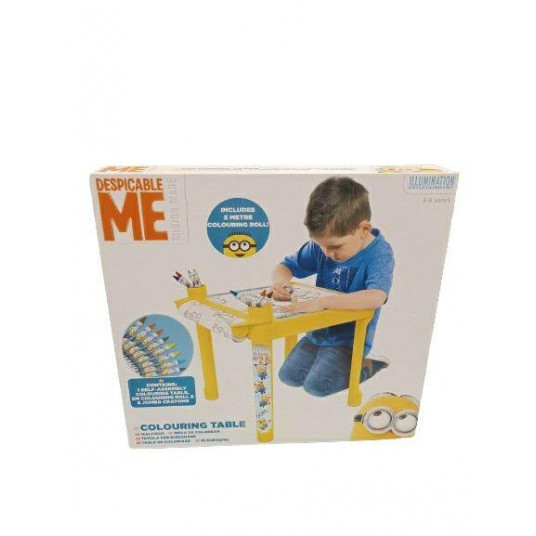 01838 STOLIK DO RYSOWANIA MINIONKI