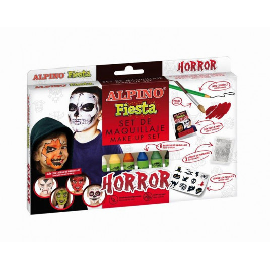 Grimo rinkinys ALPINO Fiesta HORROR 6 sp x 5g