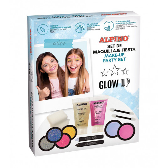 Makiažo rinkinys ALPINO Glow Up 14dalių