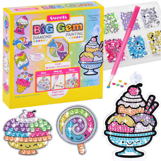Deimantinio siuvinėjimo kūrybinis rinkinys SWEETS ZA4143