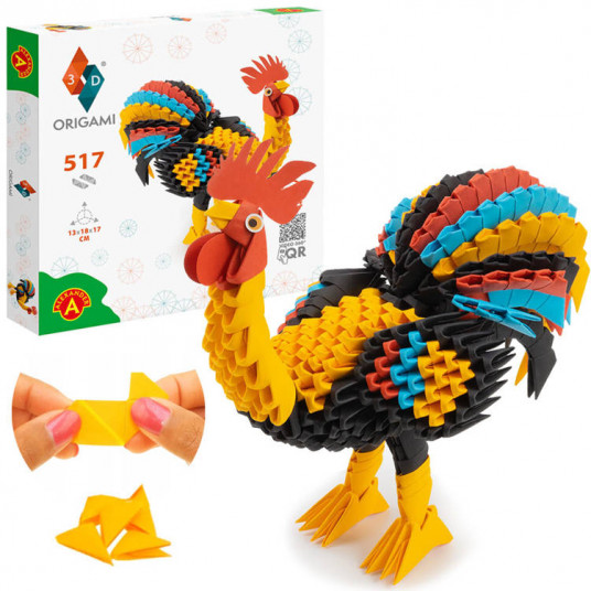 Aleksandro kūrybinis rinkinys Origami 3D ROCK 2574