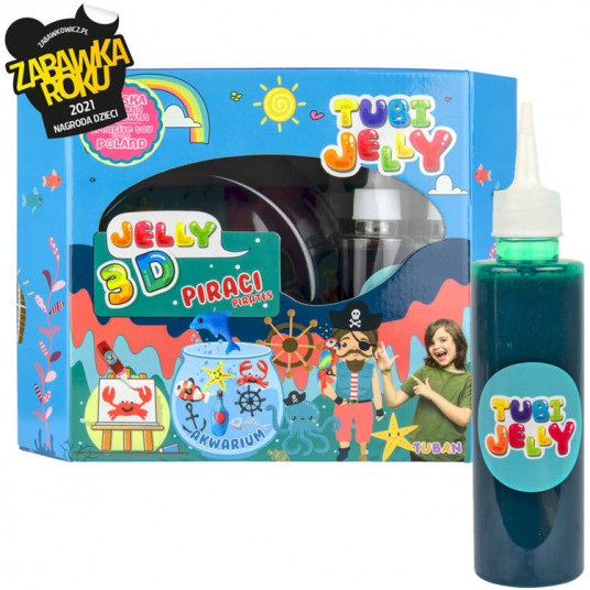 Rinkinys Tubi Jelly Pirates 3D didelis akvariumas ZA4512