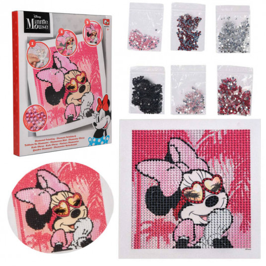 Disney Deimantinis pjaustytuvas Minnie Mouse Deimantinis paveikslas ZA 5132
