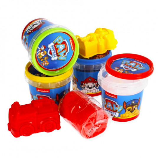 Plastilino rinkinys - Paw Patrol, 4 vnt