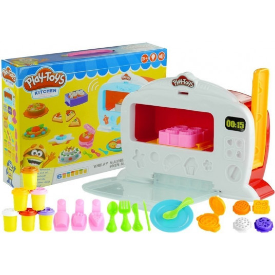 Plastilino rinkinys - keksiukai su orkaite