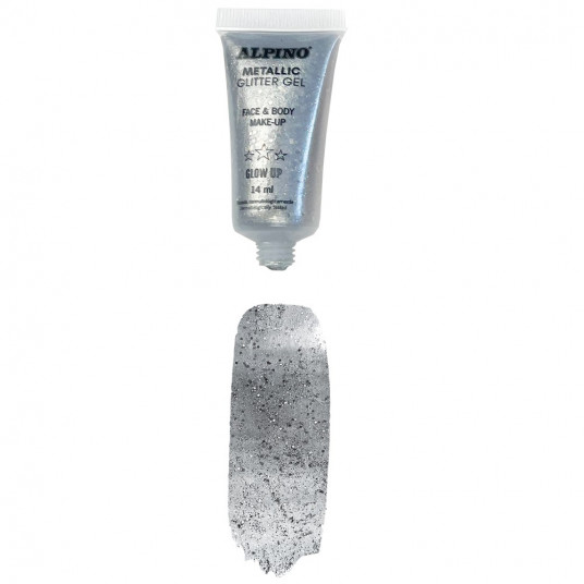 Gelis grimui 14ml ALPINO Metallic silver