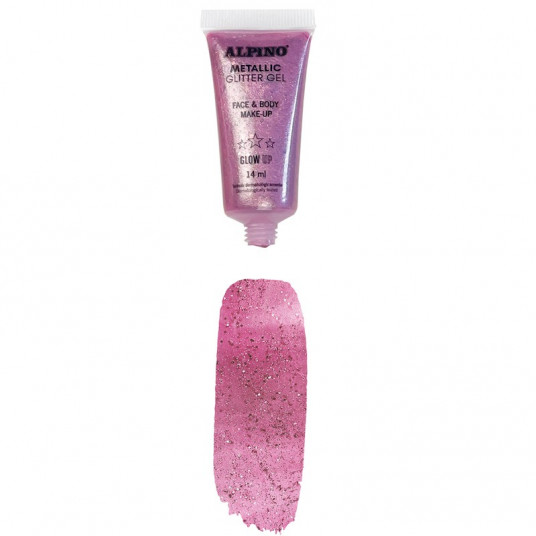 Gelis grimui 14ml ALPINO Metallic pink