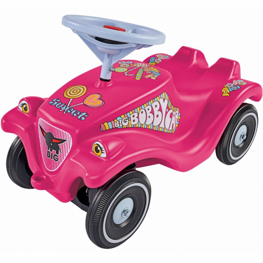 Paspiriamas automobilis - Naujas Bobby Car Candy Rider, rožinis