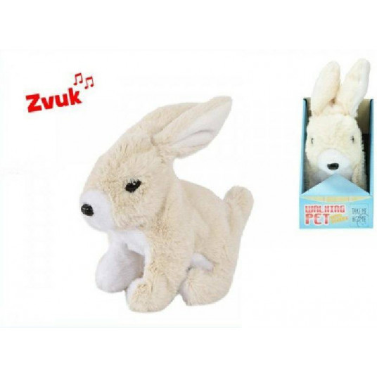 44774 PLUSZOWY KRÓLIK Z DŻW.15,5 CM