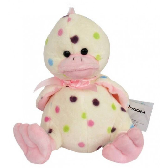 Plush toy - 45898 - DUCK - PINK - size 20 cm