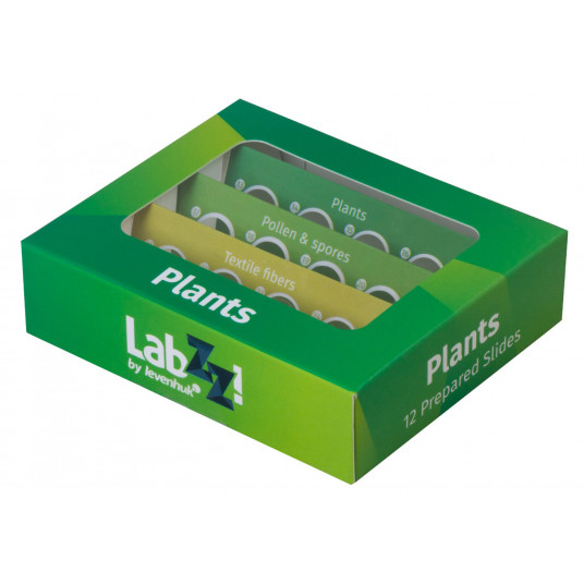 Paruoštas skaidrių rinkinys Levenhuk LabZZ P12 Augalai