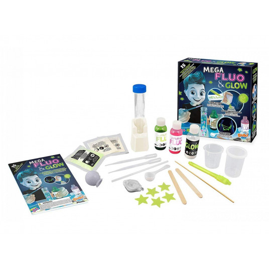 Eksperimento rinkinys, Buki, Mega Fluo & Glow