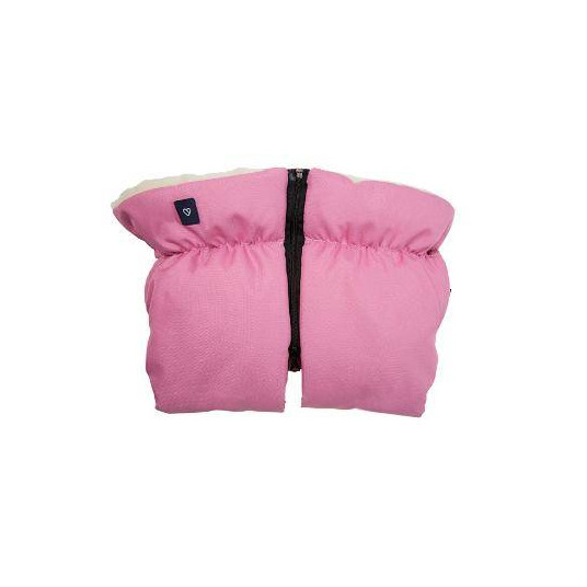 Gloves/muffs - 2 parts - SLEEP&GROW - PINK - WOOL