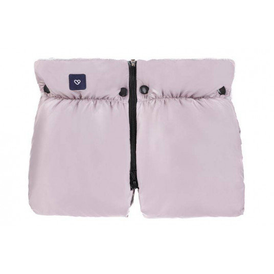 Gloves/muffs - 2 parts - PASTEL - PINK - PLUSH ****