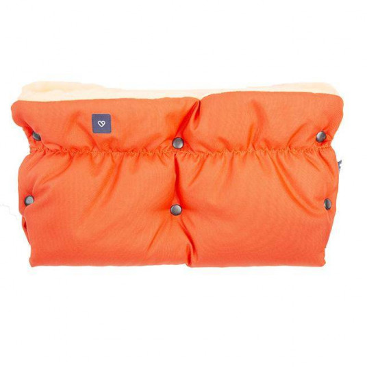 Gloves/muffs - 1 parts - SLEEP&GROW - ORANGE - WOOL ****