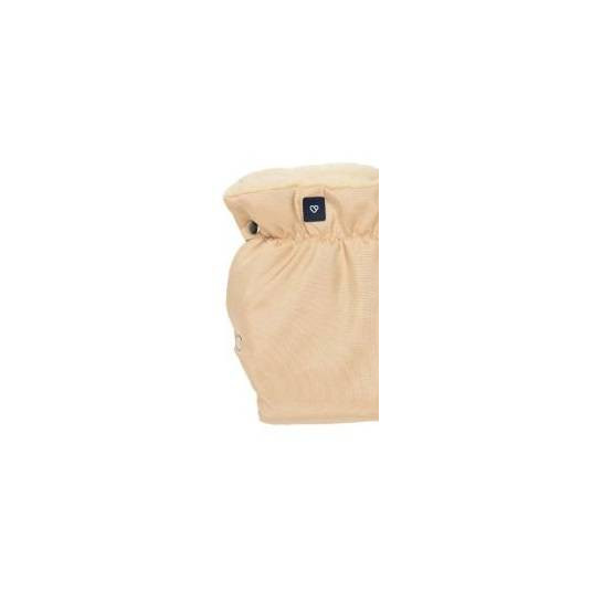 Gloves/muffs - 1 parts - SLEEP&GROW - DARK BEIGE - WOOL ****