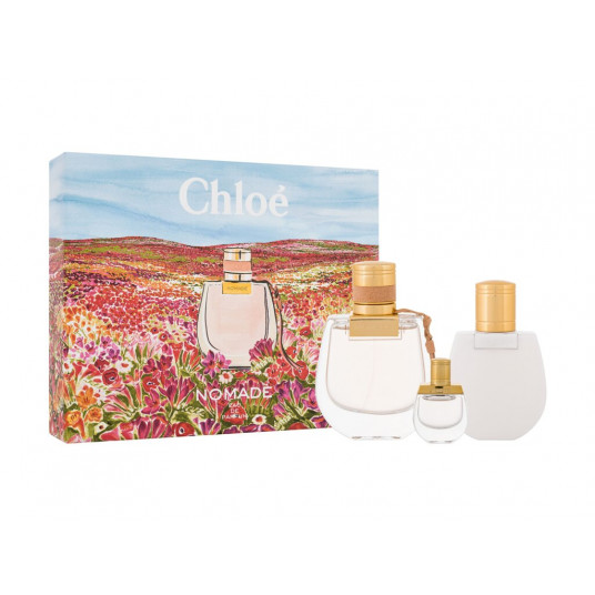 Rinkinys moterims Chloe Nomade Edp 75ml + Kūno kremas 100ml + Edp 5ml