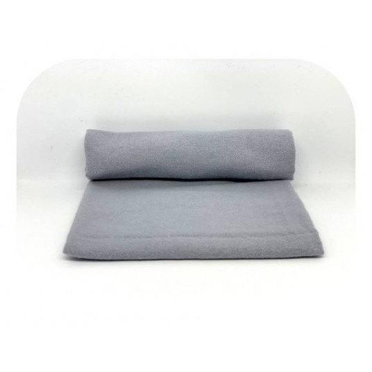 Diaper - 16804 - FLANNEL - EGA - GREY - size 70x80 cm