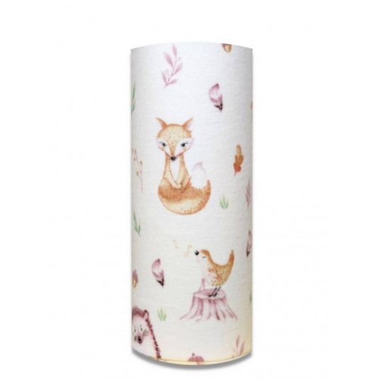 Diaper - 24823 - FLANNEL PRINT - EGA - PTASZEK I PIÓRKO - size 70x80 cm