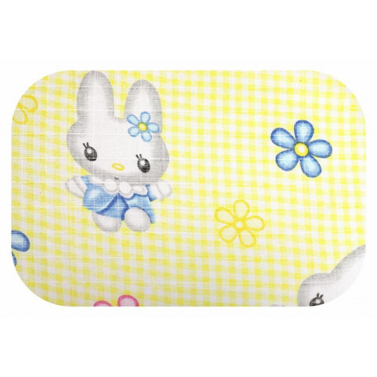 Diaper - 25332 - TETRA PRINT - EGA - LUX - KRÓLIK - size 70x80 cm