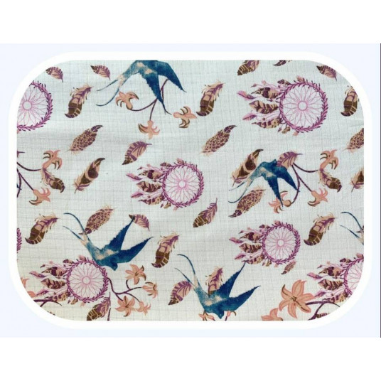 Diaper -20658 - TETRA DRUK - EGA - DREAMCATCHER - size 70x80 cm