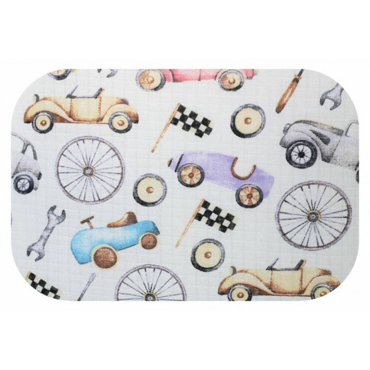 Diaper - 26872 - TETRA PRINT - EGA - WORKSHOP RETRO  - size 70x80 cm