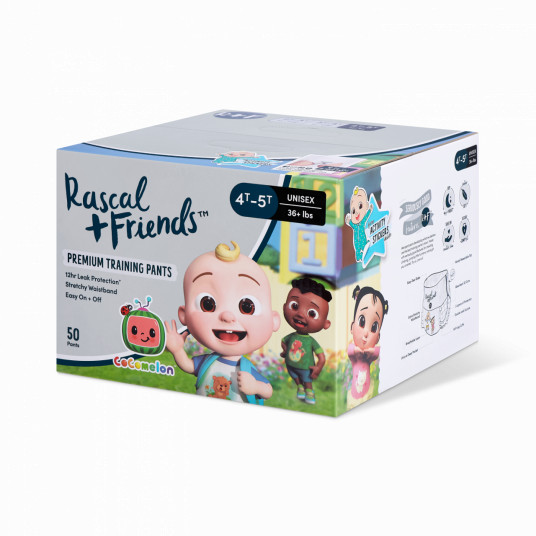 RASCAL + FRIENDS sauskelnės-kelnaitės, 6 dydis, 50 vnt, 16+ kg, 93595