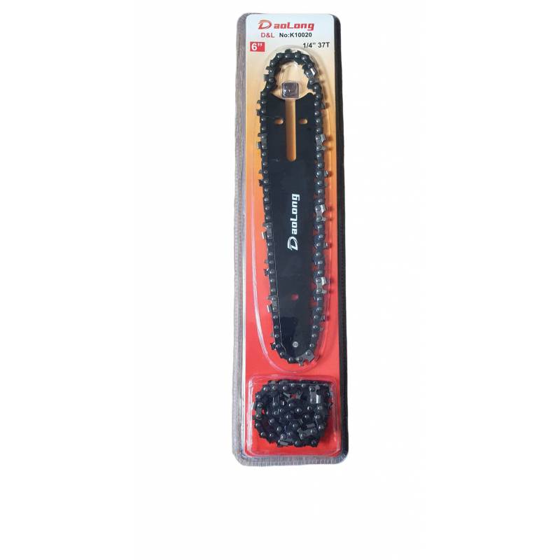 Juosta + 2 grandinės mini pjūklui 6" 1/4 37
