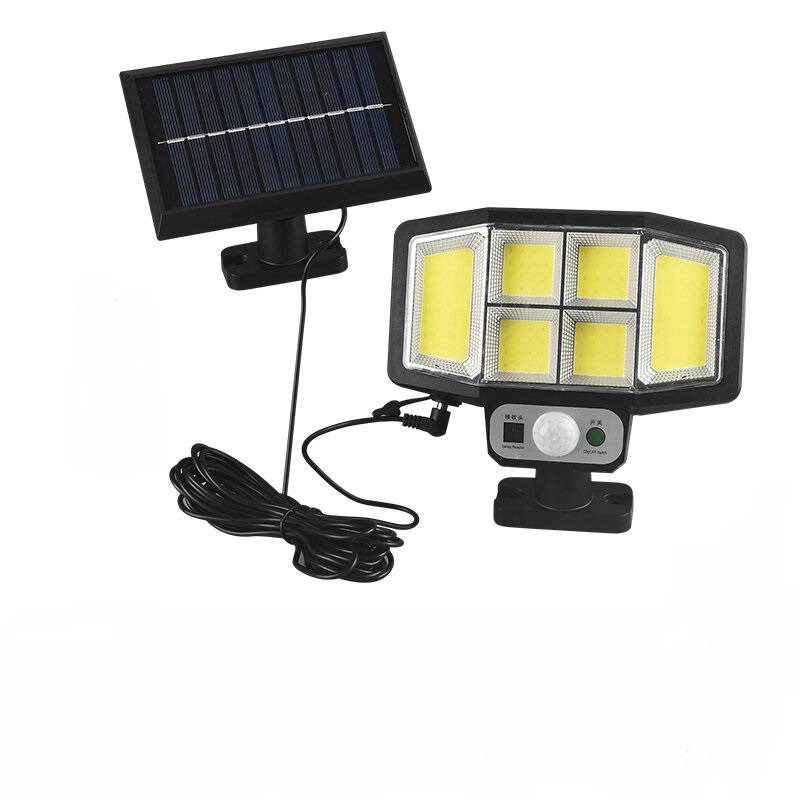 Led šviestuvas su saulės elementu