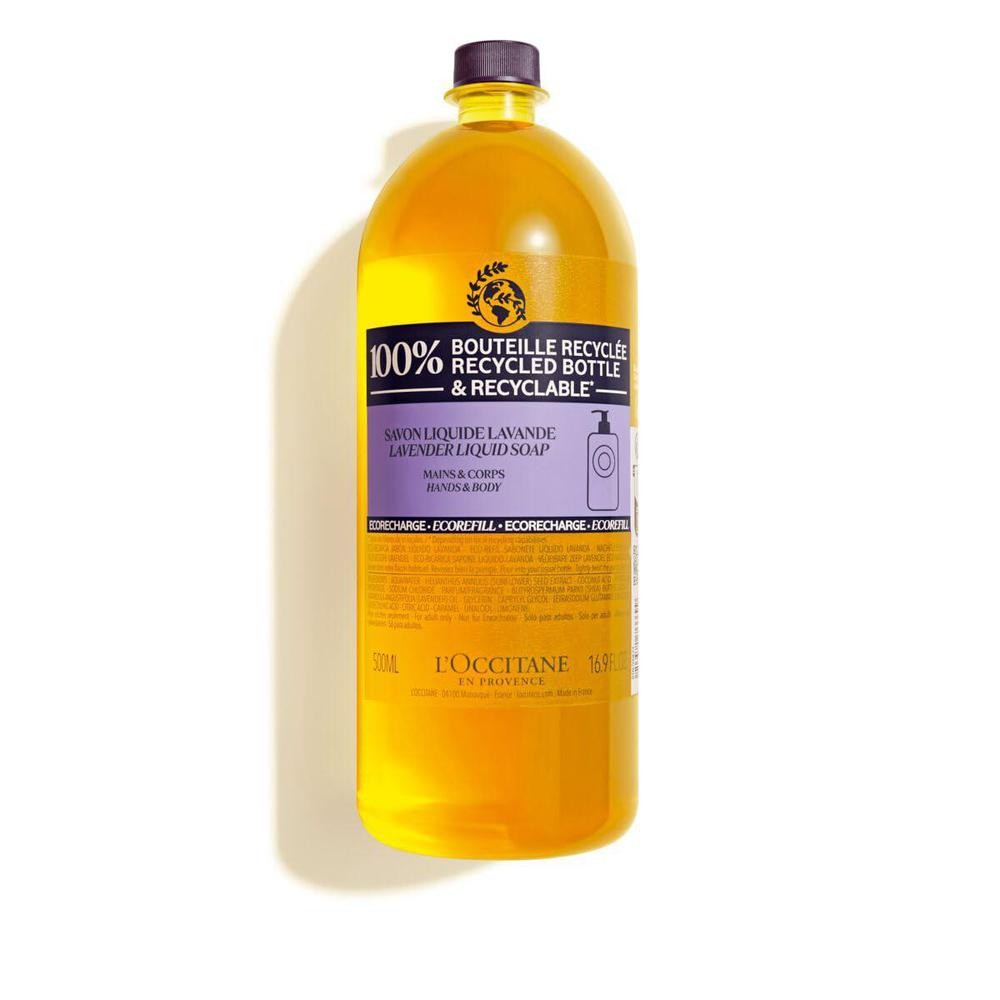 Loccitane Lavanda Jabón rankų ir kūno  prausiklis  500ml (papildymas)