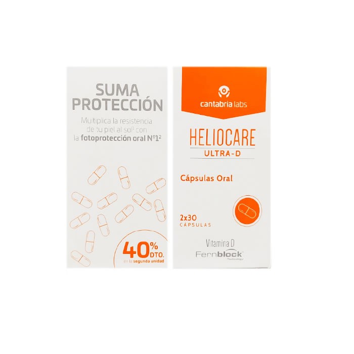 Heliocare Ultra - D maisto papildas 2 x 30 vnt