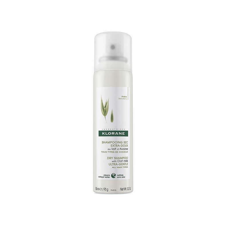 Klorane Extra Gentle Dry Shampoo With Oat Milk sausas šampūnas 150ml