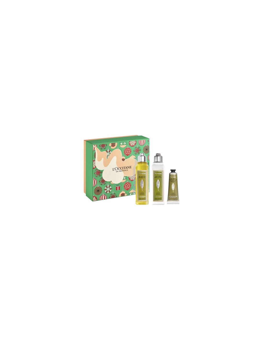 Set Loccitane Verveine Fraicher 250ml Body 250ml + Gel Manos 30ml rinkinys