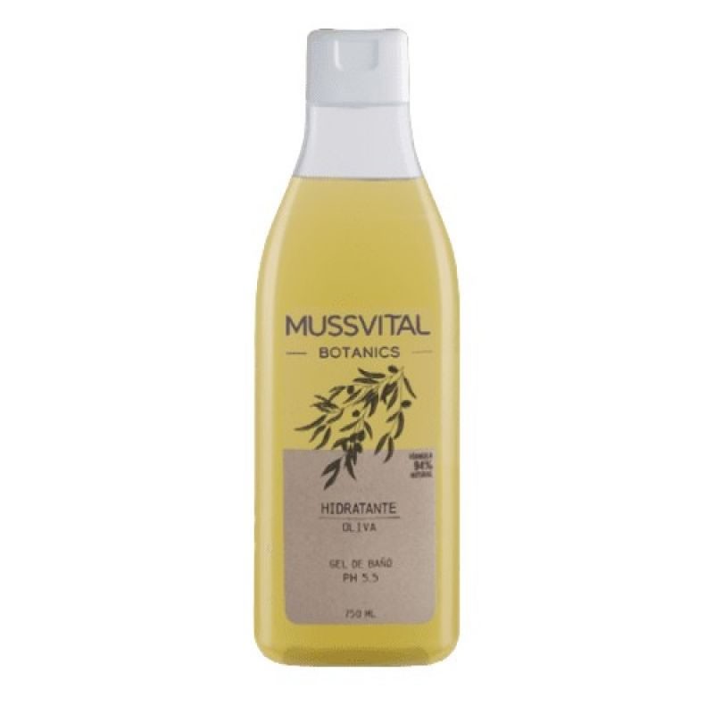 Mussvital Botanics Olive Bath  Gel  alyvuogių dušo gelis 750ml