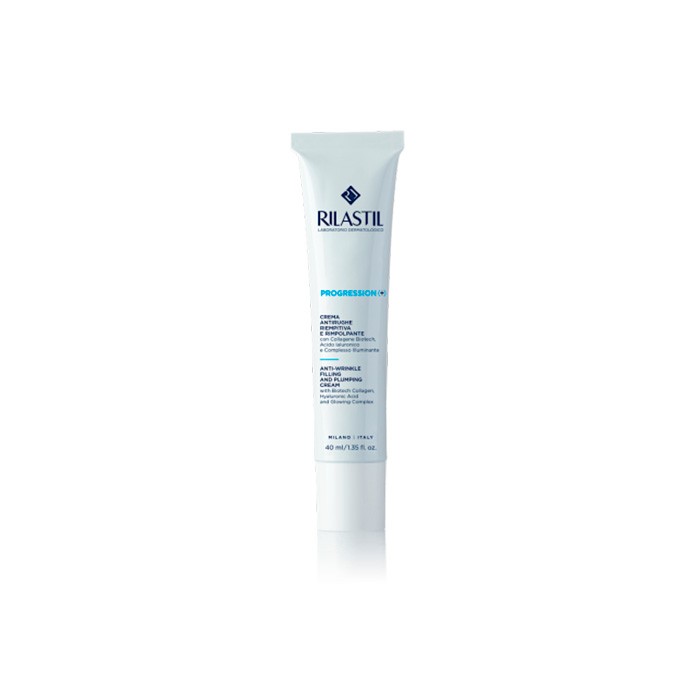 Rilastil Progression (+) Filler and Anti-Wrinkle Cream veido kremas nuo raukšlių 40ml