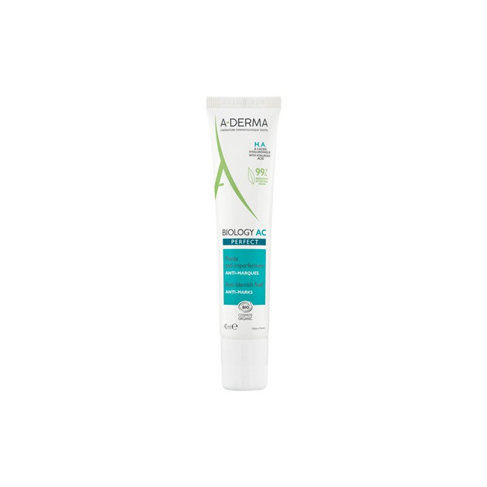 A-Derma Biology AC Perfect Anti-Blemish Fluid kremas nuo pigmentinių dėmių 40ml