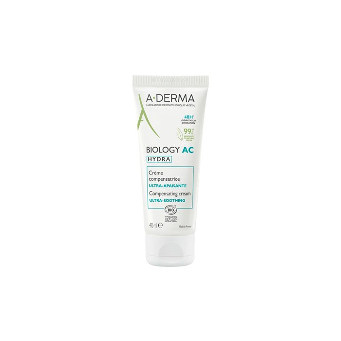 A-Derma Biology AC Hydra Ultra Soothing Cream veido kremas 40ml
