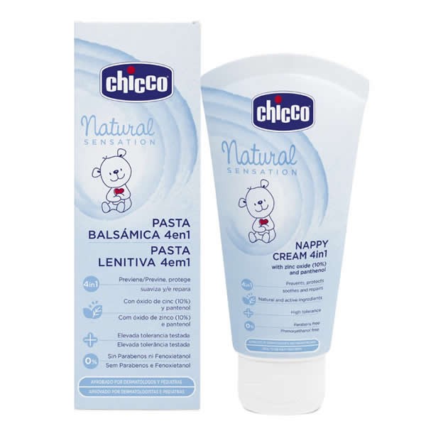 Chicco Natural Sensation sauskelnių kremas 4en1 100ml