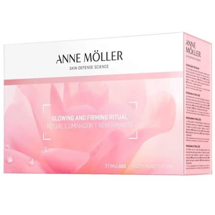 Anne Möller Stimulâge Glow Firm Cream Spf15 Normalios ir mišrios odos kremas 50ml 4 dalių rinkinys