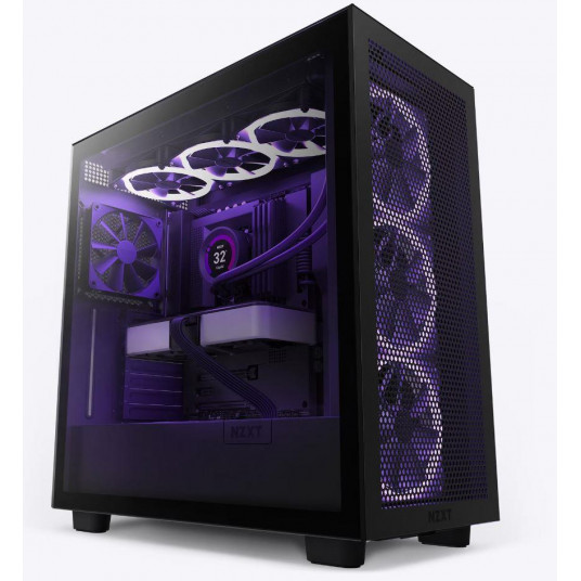 NZXT H7 Flow juoda