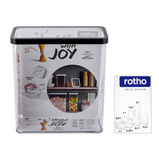 Rotho LOFT konteineris 3,2L