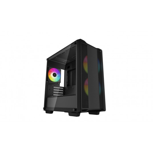 Deepcool CC360 Micro-ATX CASE, juodas