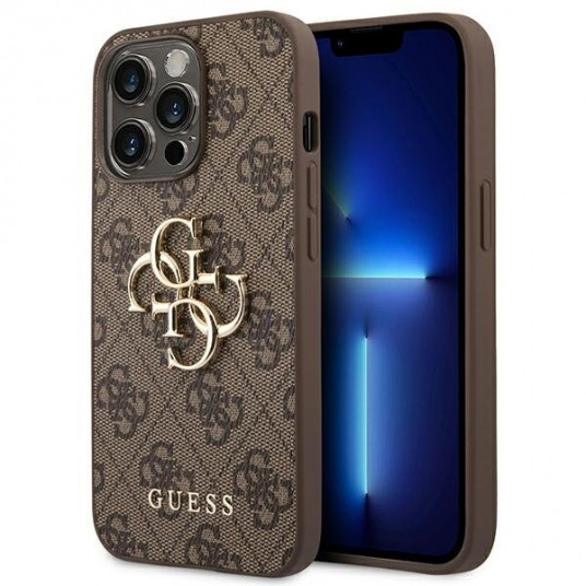 Guess GUHCP14L4GMGBR galinis dėklas, skirtas Apple iPhone 14 Pro